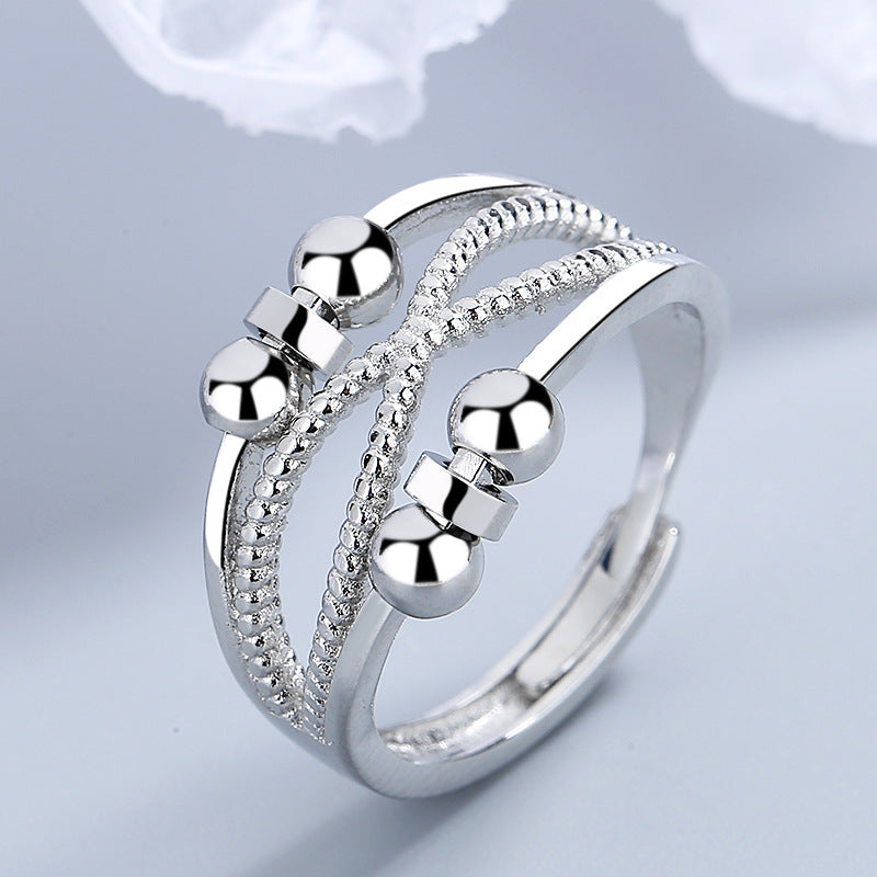 Rotatable Ring With Open Design Ring