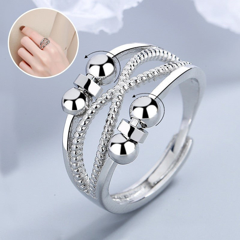 Rotatable Ring With Open Design Ring