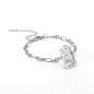 12 Tarot Card Series Fashion Trend Long Oval Link Chain Bracelet