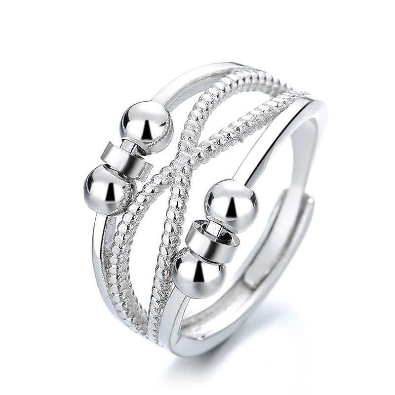 Rotatable Ring With Open Design Ring