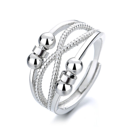 Rotatable Ring With Open Design Ring