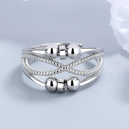 Rotatable Ring With Open Design Ring