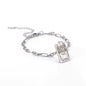 12 Tarot Card Series Fashion Trend Long Oval Link Chain Bracelet