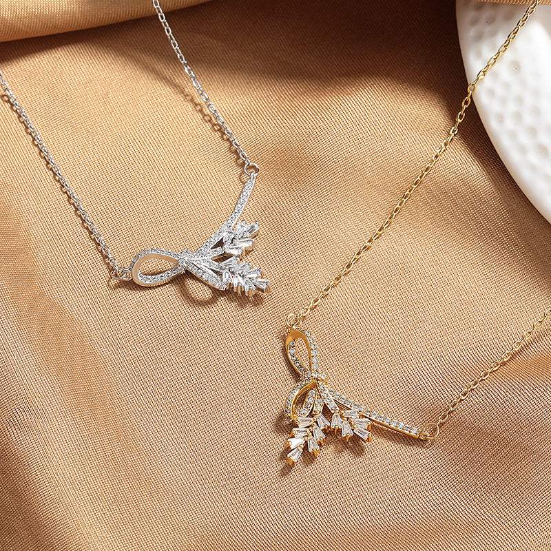 Wheat Tassel Necklace Women's Design Sense