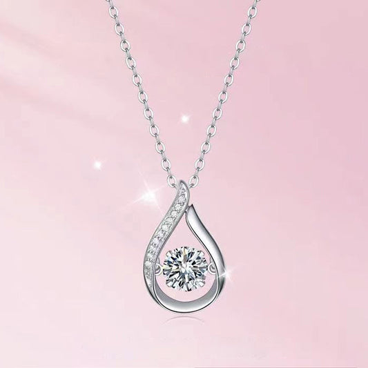 Drop-shaped All-match Light Luxury Necklace