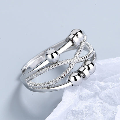 Rotatable Ring With Open Design Ring