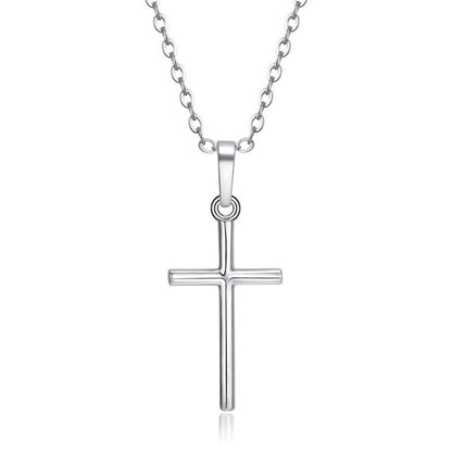Simple Retro Cross Pendant Ins