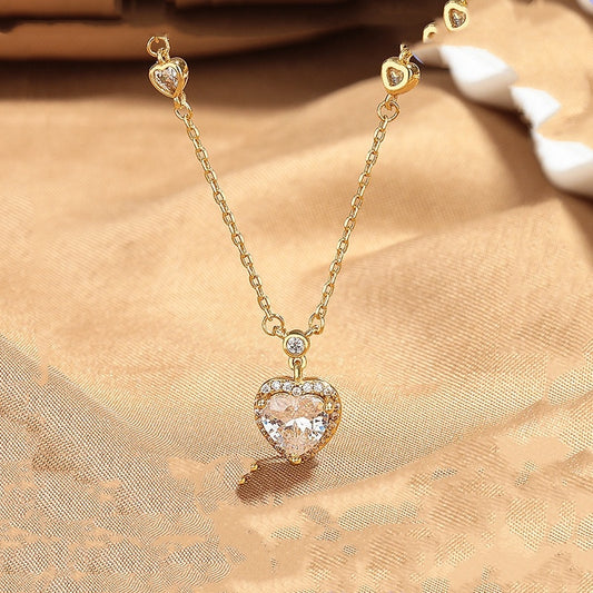 Light Luxury Minority High Sense Fashion Necklace Temperament Clavicle Chain